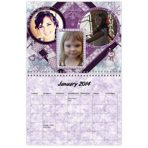 Grandkids Calendar By Raya Jan 2014