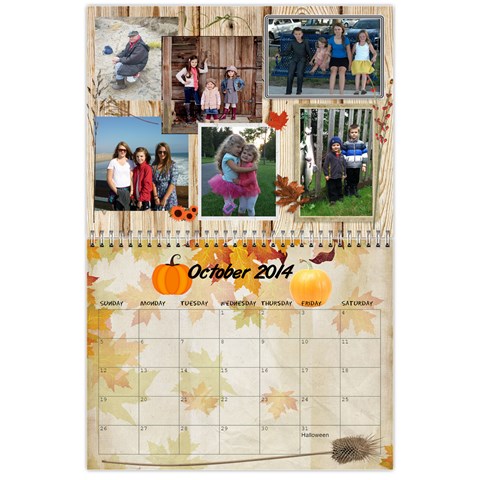 Grandkids Calendar By Raya Oct 2014