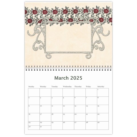 2025 Calender Beloved By Shelly Mar 2025