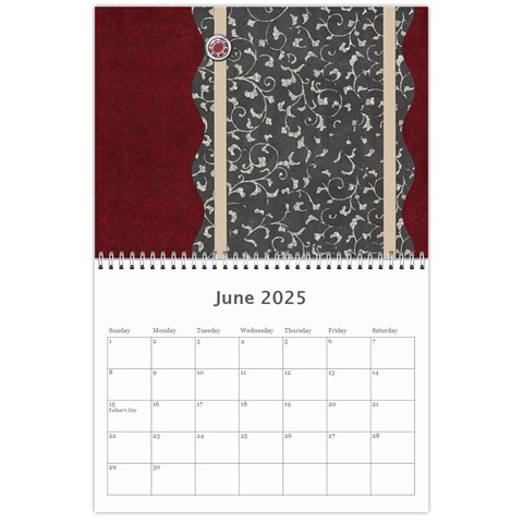 2025 Calender Beloved By Shelly Jun 2025