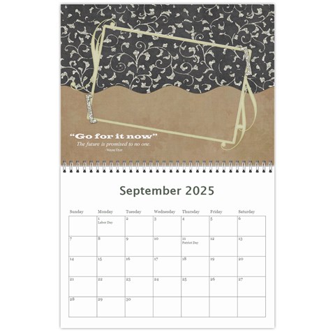 2025 Calender Beloved By Shelly Sep 2025