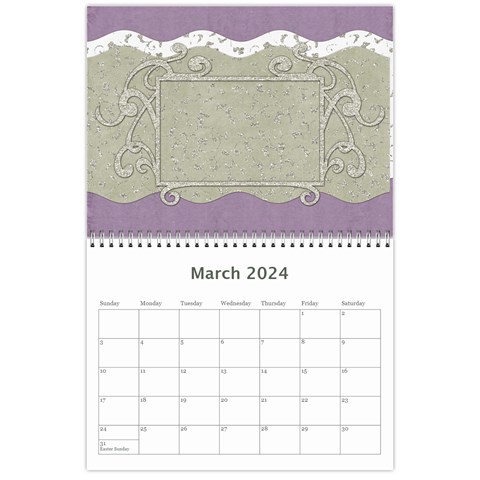 2023 Calender Elegance By Shelly Month