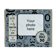 30th Birthday XL Cosmetic Bag - Cosmetic Bag (XL)