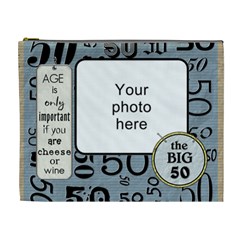 50th Birthday XL Cosmetic Bag - Cosmetic Bag (XL) 50th Birthday XL Cosmetic Bag - Cosmetic Bag (XL)