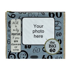 60th Birthday XL Cosmetic Bag - Cosmetic Bag (XL) 60th Birthday XL Cosmetic Bag - Cosmetic Bag (XL)