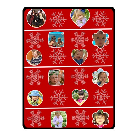 Merry Christmas By Divad Brown 50 x40  Blanket Front