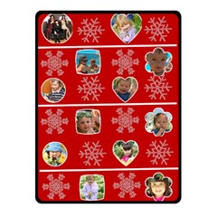 merry christmas - Fleece Blanket (Small)