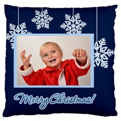 merry christmas - Large Cushion Case (Two Sides)