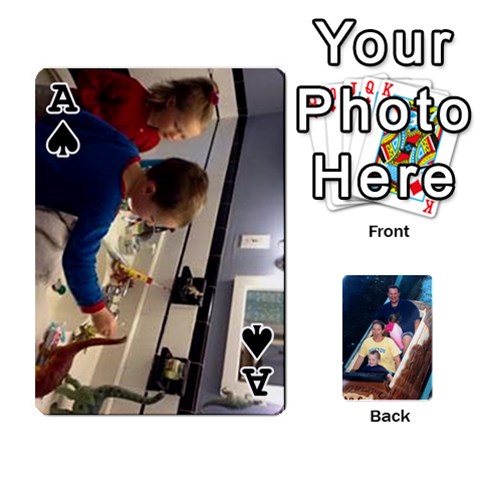Ace Kelly Card Gift By Michelle Raymond Front - SpadeA