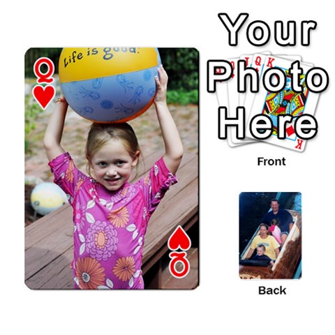 Queen Kelly Card Gift By Michelle Raymond Front - HeartQ