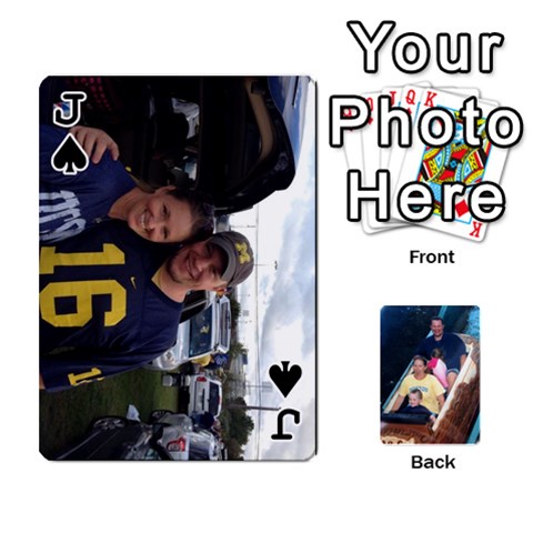 Jack Kelly Card Gift By Michelle Raymond Front - SpadeJ