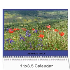 Italy  - Wall Calendar 11  x 8.5  (12-Months)