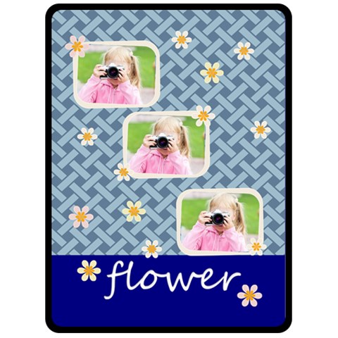 Flower By Joely 80 x60  Blanket Front