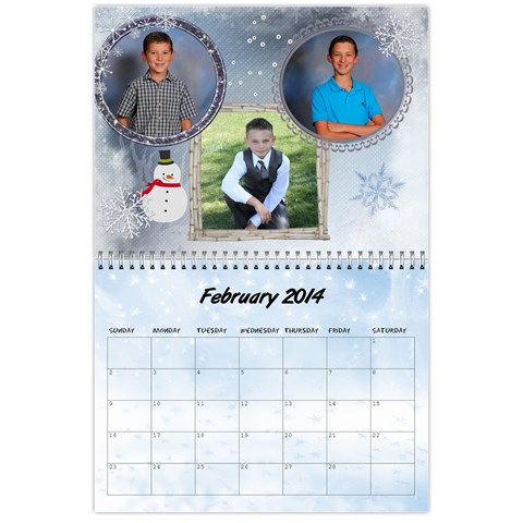 Grandkids Calendar By Raya Feb 2014