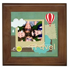 travel - Framed Tile