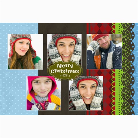 Xmas By Merry Christmas 36 x24  Poster - 1