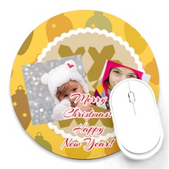 xmas - Round Mousepad