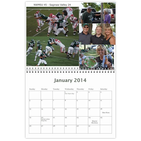Tailgating Calendar2 By Sposten Hotmail Com Jan 2014
