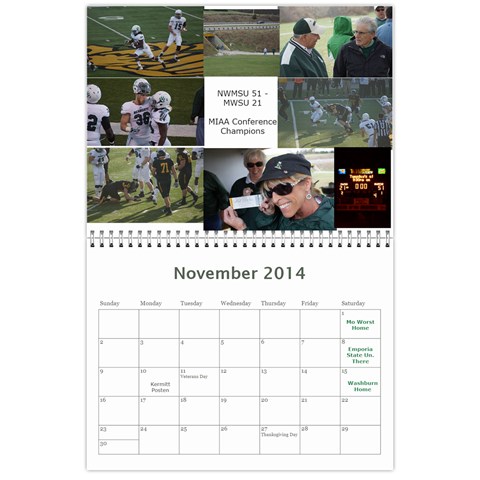 Tailgating Calendar2 By Sposten Hotmail Com Nov 2014