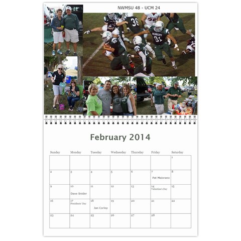 Tailgating Calendar2 By Sposten Hotmail Com Feb 2014
