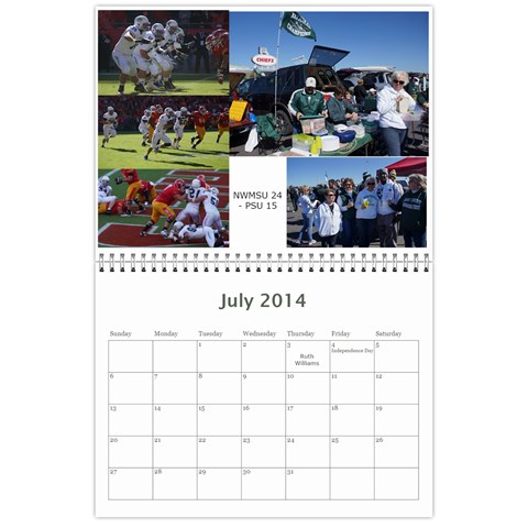 Tailgating Calendar2 By Sposten Hotmail Com Jul 2014