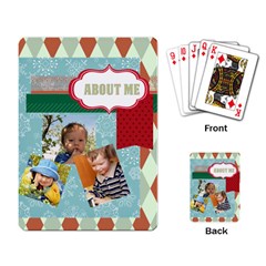 kids - Playing Cards Single Design (Rectangle)