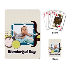 kids - Playing Cards Single Design (Rectangle)