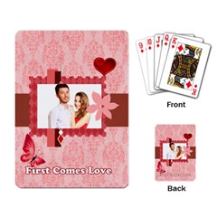 love - Playing Cards Single Design (Rectangle)