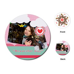 love - Playing Cards Single Design (Round)