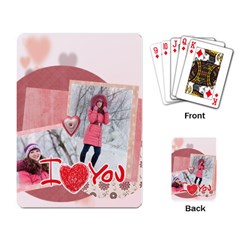 love - Playing Cards Single Design (Rectangle)