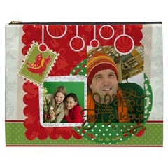 merry christmas - Cosmetic Bag (XXXL)