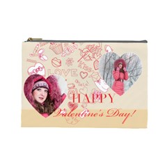 love - Cosmetic Bag (Large) love - Cosmetic Bag (Large)