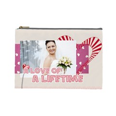 love - Cosmetic Bag (Large) love - Cosmetic Bag (Large)