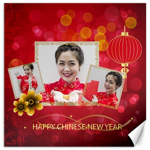 Chinese New Year By Ch 11.4 x11.56  Canvas - 1