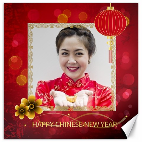 Chinese New Year  By Ch 15.2 x15.41  Canvas - 1