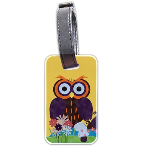 Owl Tag By Barbara Ryan Front