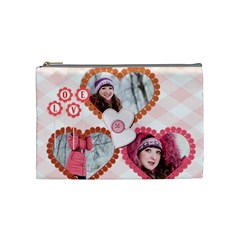 love - Cosmetic Bag (Medium) love - Cosmetic Bag (Medium)