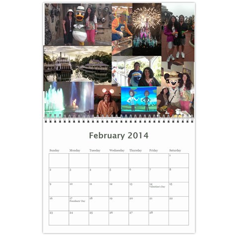 Calendar By Tamrena Mckeever Feb 2014
