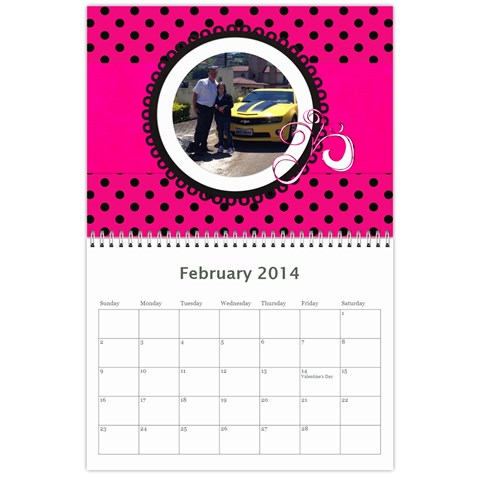 Calendario Duda 2014 By Helena Feb 2014