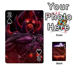 Dota 2 Pack - Playing Cards 54 Designs (Rectangle)