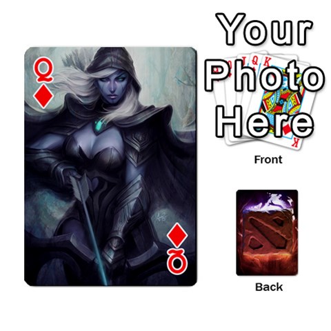 Queen Dota 2 Pack By Arkalagar Front - DiamondQ