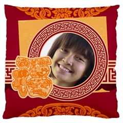 chinese new year - Large Cushion Case (One Side)