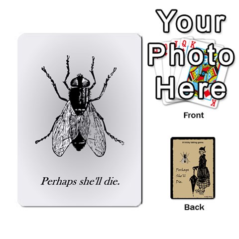 Perhaps She ll Die Cards By Mike Mayer Front - Spade2