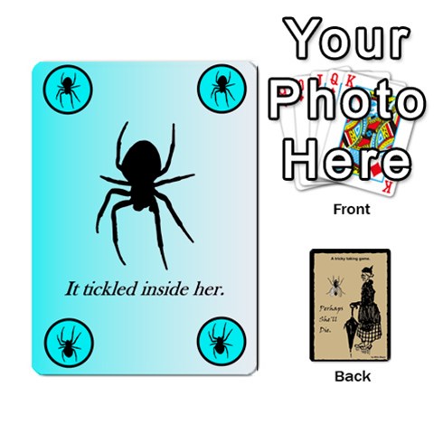 Ace Perhaps She ll Die Cards By Mike Mayer Front - SpadeA