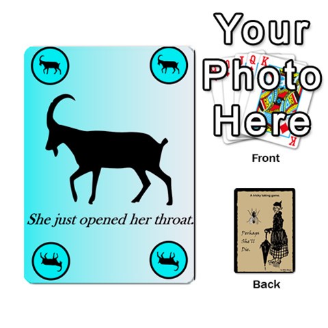 King Perhaps She ll Die Cards By Mike Mayer Front - HeartK