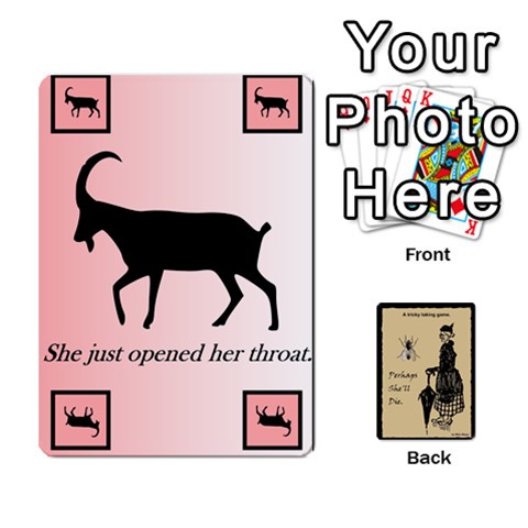 Ace Perhaps She ll Die Cards By Mike Mayer Front - HeartA