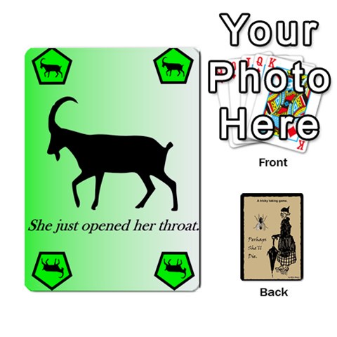Perhaps She ll Die Cards By Mike Mayer Front - Diamond2
