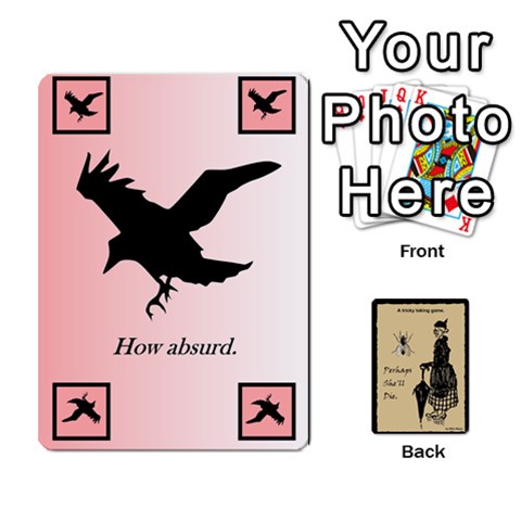 Perhaps She ll Die Cards By Mike Mayer Front - Diamond9