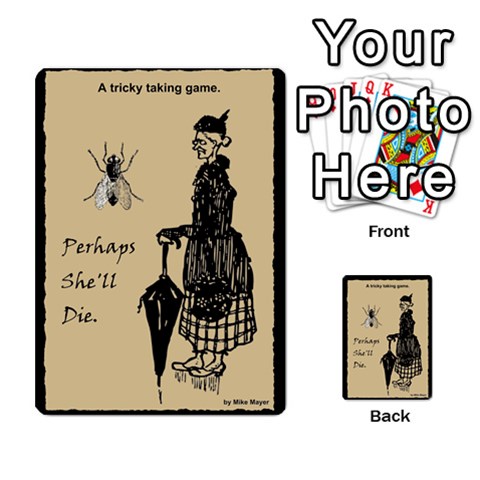 Perhaps She ll Die Cards By Mike Mayer Back