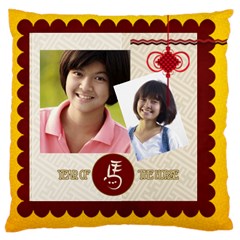 chinese new year - Large Cushion Case (One Side)